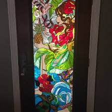 First Impressions Stained Glass Door