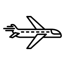 Plane Icon With Transpa Background