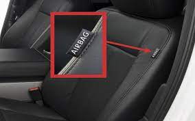 An Airbag Notice On Seat Covers