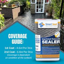 Imprinted Concrete Sealer In A Silk Or
