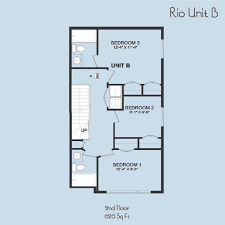 The Rio 3 Bedrooms Floor Plans Urbano