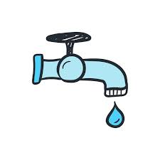 Water Faucet Environment Doodle Icon