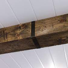 diy wood beams featuring jenna sue