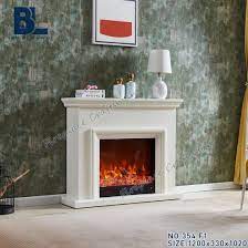 Electric Fireplace With Fire Ling