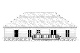 Traditional Ranch Home Plan 3 Bedrm