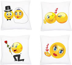 Sofa Cushion Cover Love Story Icon