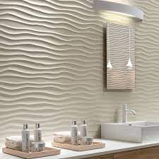 14 Sf Dune White Matte 3d Wall Tile