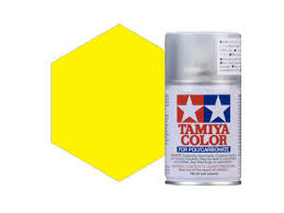 Tamiya Ps 6 Yellow Polycarbonate Spray
