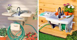 This Garden Hose Sink Gives You An