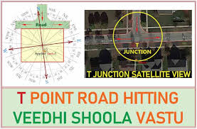 T Junction Or T Point Road Vastu