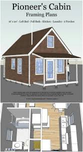 Pioneer Cabin Tiny House Plans Free