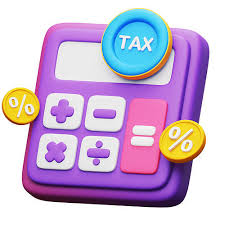 3d Model Tax Calculation 3d Icon Vr