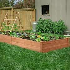 Wood Raised Garden Bed Planter Box