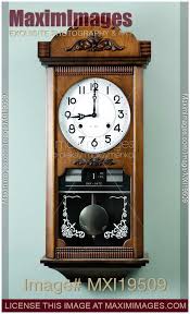 Photo Of Antique Wall Clock Stock