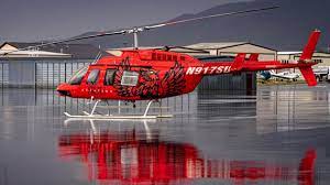 job as a helicopter pilot