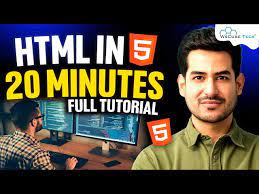 Learn Html 5 In 20 Minutes And Create