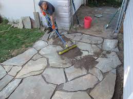 How To Build A Flagstone Patio In One