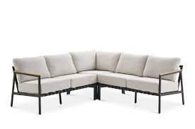 Soro Outdoor L Shape Sectional Sofa