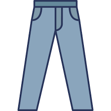 Jeans Dinosoft Lineal Color Icon