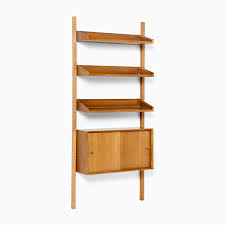 Mid Century Modular Bookshelf Cabinet