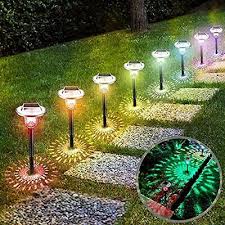 Solar Outdoor Lights Garden Color