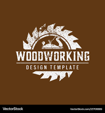 Woodworking Logo Icon Design Template