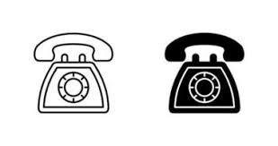 Vintage Phone Icon Vector Art Icons