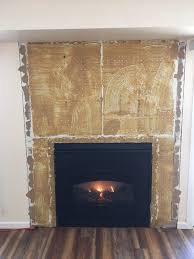 White Brick Fireplace Diy Build With