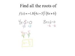 Roots Of A Polynomial Function