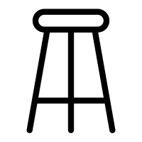 Bar Chair Icons Free Svg Png Bar