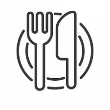 Restaurant Icon Png Vector Psd And