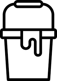 Bucket Equipment Garden Icon Outline