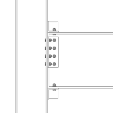 beam to column framing connections