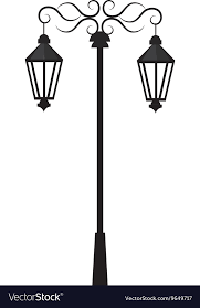 Street Antique Lights Isolated Icon