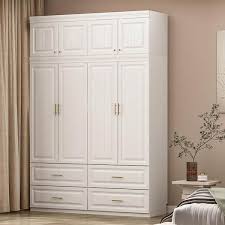 Big Wardrobe Armoires With Hanging Rod