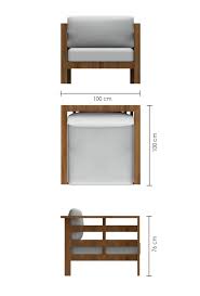 Teak Armchair Outdoor Chairs Osier