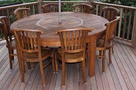Bryn Athyn Teak Round Table 6bryn Tbl