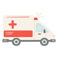 Emergency Ambulance Truck Png Design