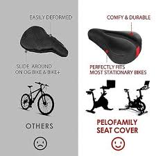 Pelofamily Bike Seat Cushion Compatible