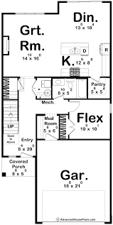 Modern Craftsman Style House Plan