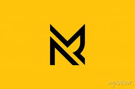 Mr Logo Letter Design On Luxury