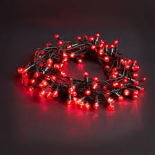 200 Low Voltage Led Berry Lights Red