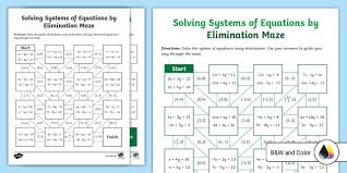 Systems Of Equations Substitution