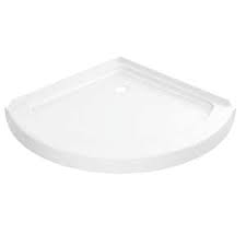 Round Corner Shower Pan Base