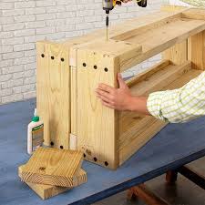 Build An Outdoor Wooden Storage Bench