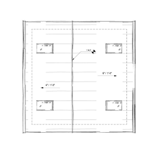 West Coast 20 X 20 Two Car Garage