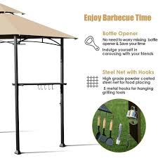 Outdoor Patio Barbecue Grill Gazebo