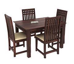 Buy Adolph 4 Seater Dining Table Set