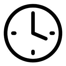Clock Vector Icons Free In Svg