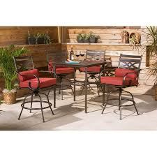 Hanover Montclair 5 Piece Steel Outdoor